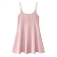 thumbnail image 4 of yillto Womens Nightdress Sleeveless Sleepwear Short Nightgowns Spaghetti Strap Summer Pajamas Dress, 4 of 5
