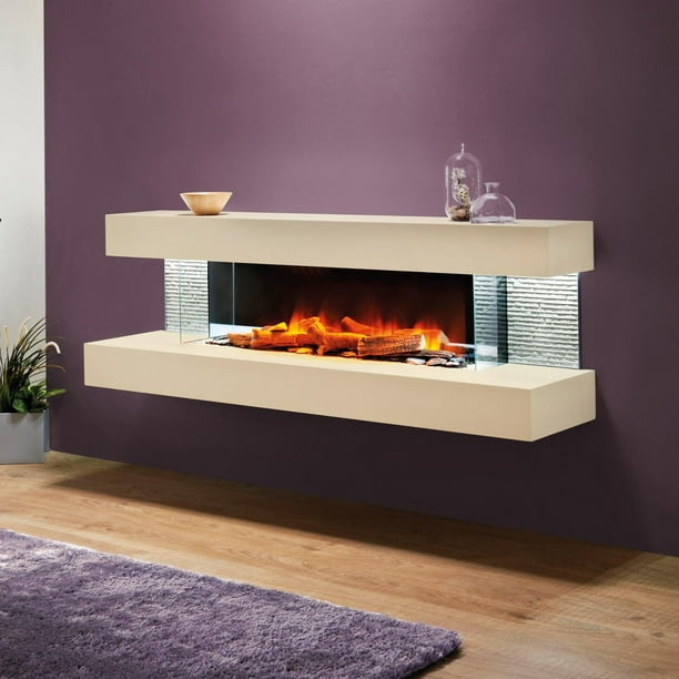 Evolution Fires Vegas 72Inch Wall Mount Electric Fireplace