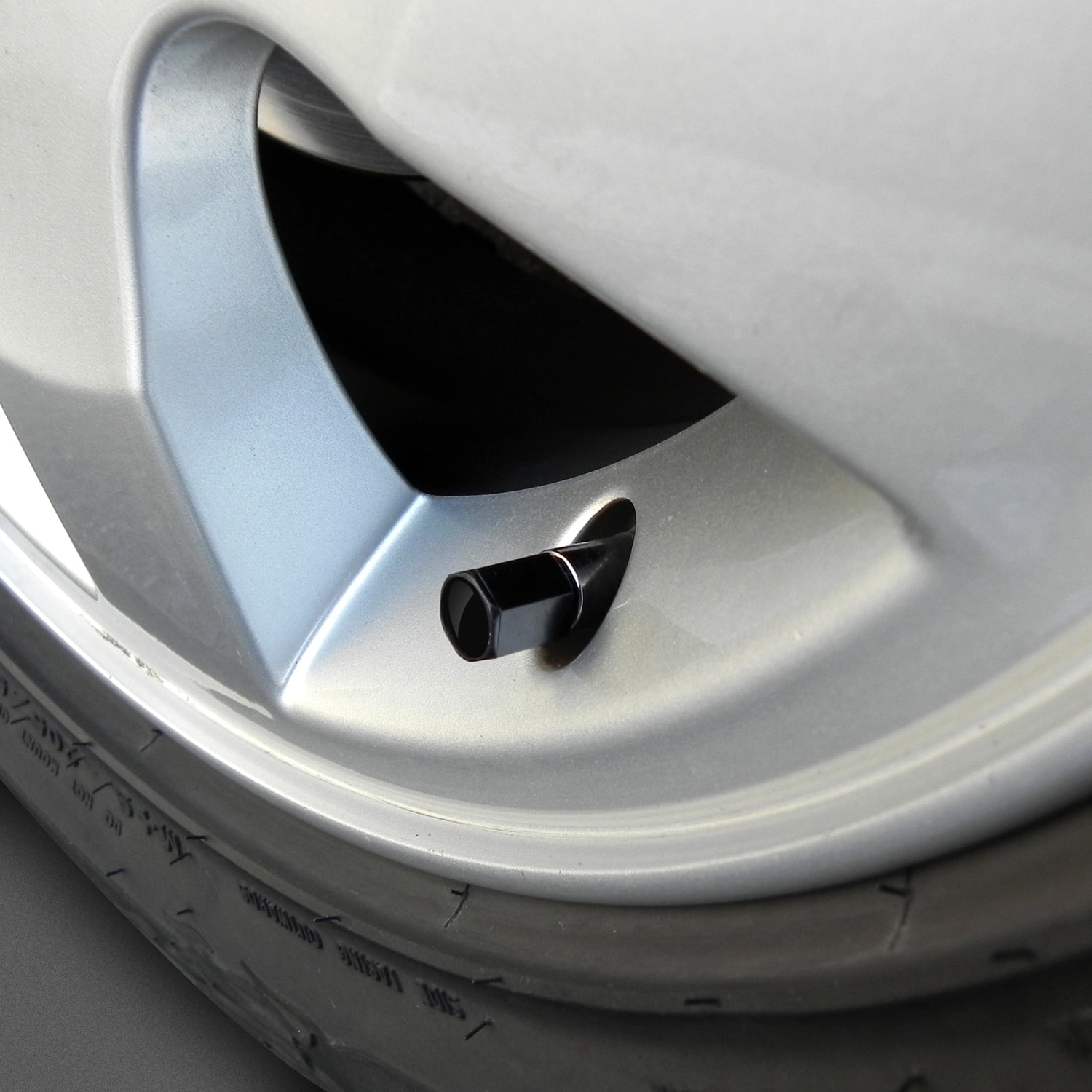 Pontiac Trans Am Black Logo Black Tire Stem Valve Caps Pontiac Trans Am Black Logo Black Tire Stem Valve Caps