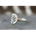 thumbnail image 4 of SS DESIGNS Silver Moon Ring Silver Crescent Moon Ring Crystal Ring Celestial Jewelry, 4 of 6