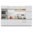 thumbnail image 1 of Cocina Integral Completa Madesa Roma 01 330cm Blanco, 1 of 8