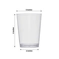 thumbnail image 2 of Efavormart 25 Pack Clear 10oz Crystal Collection Disposable Plastic Cups for Wedding, Party, Banquet, Home, Picnic, Outdoor Dinnerware, Bar, Nightclub, Liquors, Champagne, Desserts, Cocktails, 2 of 10