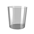 thumbnail image 1 of veasfak Waste Paper Basket Clear Minimalist Trash Can for Dressing Table Office Home Gray S, 1 of 9