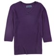 thumbnail image 1 of Karen Scott Womens Solid Knit Sweater, Purple, Small, 1 of 1