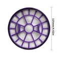 thumbnail image 2 of Malla De Filtro Universal Piezas De Limpiador De Aspiradoras Funcionales Reemplazo De Pantalla De Filtro De Luz Exquisita Malla De Filtro De Aspiradora Desmontable Compatible Para Haier Cateissary HA012813-00, 2 of 7