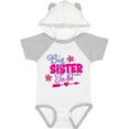 thumbnail image 3 of Inktastic Big Sister to Be with Flowers and Arrow Girls Baby Bodysuit, 3 of 5