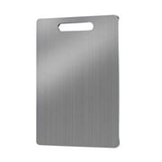 Stainless Steel Chopping Boards for Kitchen, Stainless Steel Cutting Board, Long-lasting Metal Cutting Board, Food Chopping Boards, for Meat Vegetables Fruits Bread