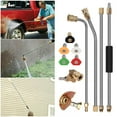 thumbnail image 5 of Pressure Washer Extension Wand Set, 10 ft Replacement Lance with 5 Nozzle Tips, 4000 PS, Pivoting Coupler, 5 of 9