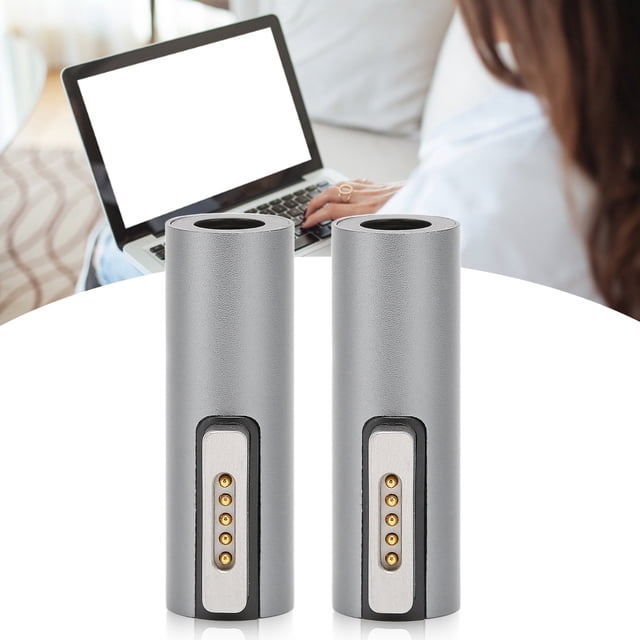 Adaptador Magnético De Punta En T, Carga Inteligente PD Carga Rápida CC Hembra A 2 Tipo T 2 Piezas Soporte Máximo 5A Corriente Carcasa De aleación De Aluminio Para