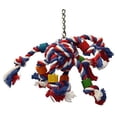 thumbnail image 2 of Bird Toy w Cotton Rope & Colored Beads For Small Birds, 2 of 2
