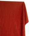 thumbnail image 6 of Zelouf Solid Dayna Plisse Knit  , Sewing, DIY, Crafts Fabric by the Yard, Brick, 3 Yard, 6 of 6