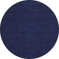 thumbnail image 1 of Ahgly Company Indoor Round Abstract Blue Contemporary Area Rugs, 7' Round, 1 of 4