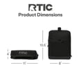 thumbnail image 6 of RTIC 15-Can, 16 Qt, Collapsible Soft Cooler with Bottle Opener, Black, 6 of 10