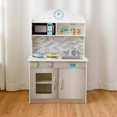 thumbnail image 4 of Patiojoy Kids Cooking Pretend Kitchen Toy Play Set for Toddler, 4 of 5