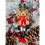 Santa's Workshop Teddy Bear Drummer Nutcracker 14 - 14