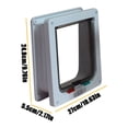 thumbnail image 2 of LSLJS Dog Door Abs Plastic Door Opening Installation, Pet Supplies, 2 of 2