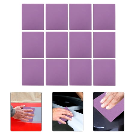 NICEXMAS 12Pcs Grinding Sandpaper for Professional Mechanics 320 Grit 11.8x9in Square