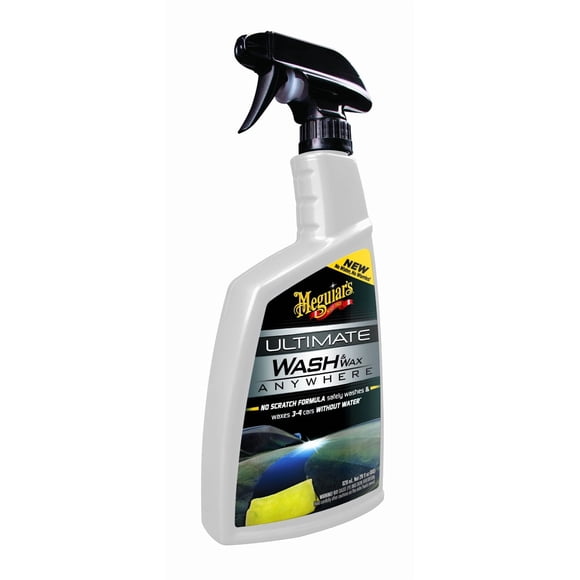 Meguiars Lavage de Voiture G3626 Ultimate; Laver et Cirer Partout; Liquide; avec Cire; 26 Onces