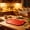 Red-RD, variant on MMJ Double Sided Cutting Board Household Kitchen Plastic Chopping Block Adhesive Non Slip for Meat Vegetable 12.99x10.63in