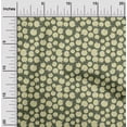 thumbnail image 2 of oneOone Cotton Poplin Olive Green Fabric Fruits Dress Material Fabric Print Fabric By The Yard 42 Inch Wide, 2 of 4