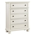 thumbnail image 3 of Home Elegance 1714W-9 52 x 18 x 40 in. Laurelin Chest - Solid White, 3 of 6