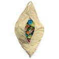 thumbnail image 3 of Yellow and White Lounger Chair Bag, Ornate Floral Pattern with Swirls Curls Symmetrical Overlap Motifs, High Capacity Storage with Handle Container, Lounger Size, Pale Yellow White, by Ambesonne, 3 of 5