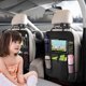 thumbnail image 3 of Organizador multifuncional para asiento trasero de coche, 2 paquetes, alfombrillas plegables, protector de asiento para niños pequeños, 3 of 6