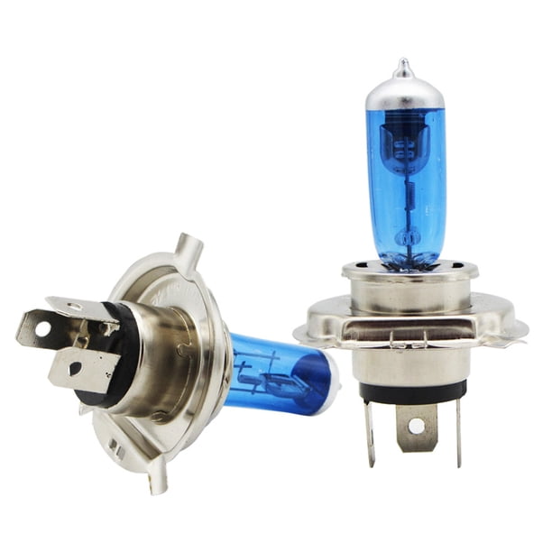 Bombillas blancas para coche, faro H4, 12 V, 5000 K, 100 W, 2 unidades, luz para coche