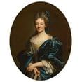 thumbnail image 2 of Giovanni Maria delle Piane 15x18 Gold Ornate Wood Frame and Double Matted Museum Art Print Titled - Portrait of a Lady, 2 of 4