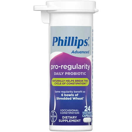 Phillips' Pro-Regularity Extra Strength Daily Probiotic, 24 count (Pack of 4)