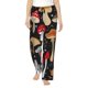 thumbnail image 1 of Balery Various Mushrooms Pantalones de pijama para mujer, pijamas ultraligeros, pantalones de estar por casa-3X-Large, 1 of 6