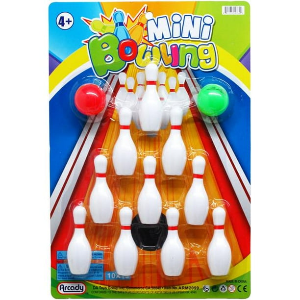 DDI 2339770 Mini Bowling Play Set, 12 Piece - Case of 24 - Walmart.com - Walmart.com