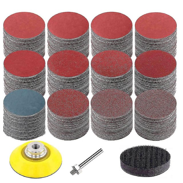 Juego de 240 discos de lija de 2 pulgadas (grano 60-3000) LingWen 9024715548320