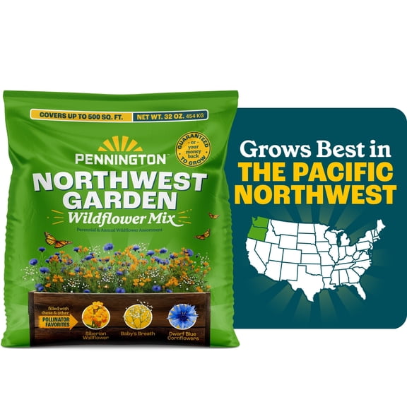 Pennington Wildflower Pacific Northwest Garden Mix 32 Ounces