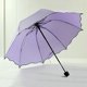 thumbnail image 3 of Gwong hogar Lovely Women Hojas de loto anti uv Parasol Sol al aire libre/lluvia plegable paraguas Gwong 8830619, 3 of 7