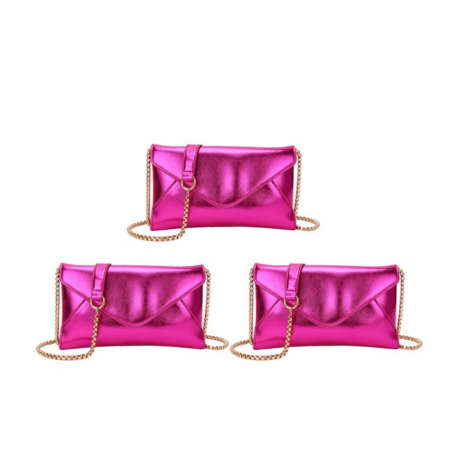 Bolso de hombro, sobre holográfico para mujer, bolso de mano, cadena, bolso cruzado, bolso de mano