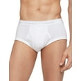 thumbnail image 2 of Calvin Klein 4Pk Brief Cotton Classics Mens Active Underwears Size XL, Color: White/Grey, 2 of 3