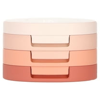 Kaja Beauty Bento, Bouncy Chrome, Shimmer & Matte Eyeshadow Trio, 16 Peach Madeline, 0.14 oz (4.1 g)