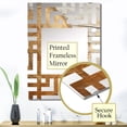 thumbnail image 3 of Designart "Abstract Gilded Woodland Beauty woodland" Abstract Oversized Wall Mirror - Modern Abstract Bathroom Decorative Wall Mirror - Multiple Color Options, 3 of 6