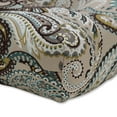 thumbnail image 2 of Pillow Perfect  Outdoor Tamara Paisley Quartz Blown Bench Cushion 18 X 44 X 5, 2 of 5
