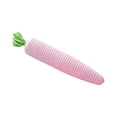 thumbnail image 2 of Weloille Easter Cotton Rope Carrot Decoration 1 Piece, Handmade Rustic Woven Spring Ornament, Cute Realistic Holiday Decor Accessory, for Home Mantel Easter Party Table Tiered Tray Display, 2 of 7