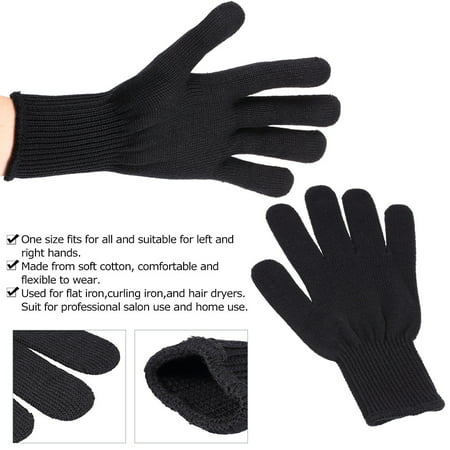 1Pc Professional Heat Resistant Glove Hair Styling Heat Blocking Tool For Curling Straight Flat Iron Suit for Left Right Hand