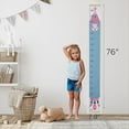 thumbnail image 3 of F Tabla de Crecimiento de Lienzo para NiñOs -DecoracióN de Pared de HabitacióN Infantil Unisex -GráFico de MedicióN de -Cinta de Pared con Tabla de para NiñOs, 3 of 5