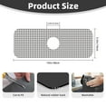 thumbnail image 2 of Xecao Airplane for Kitchen Sink Splash Guard Faucet Mat , Faucet Guard & Draining mat, (15" X 5.5" ), 2 of 7