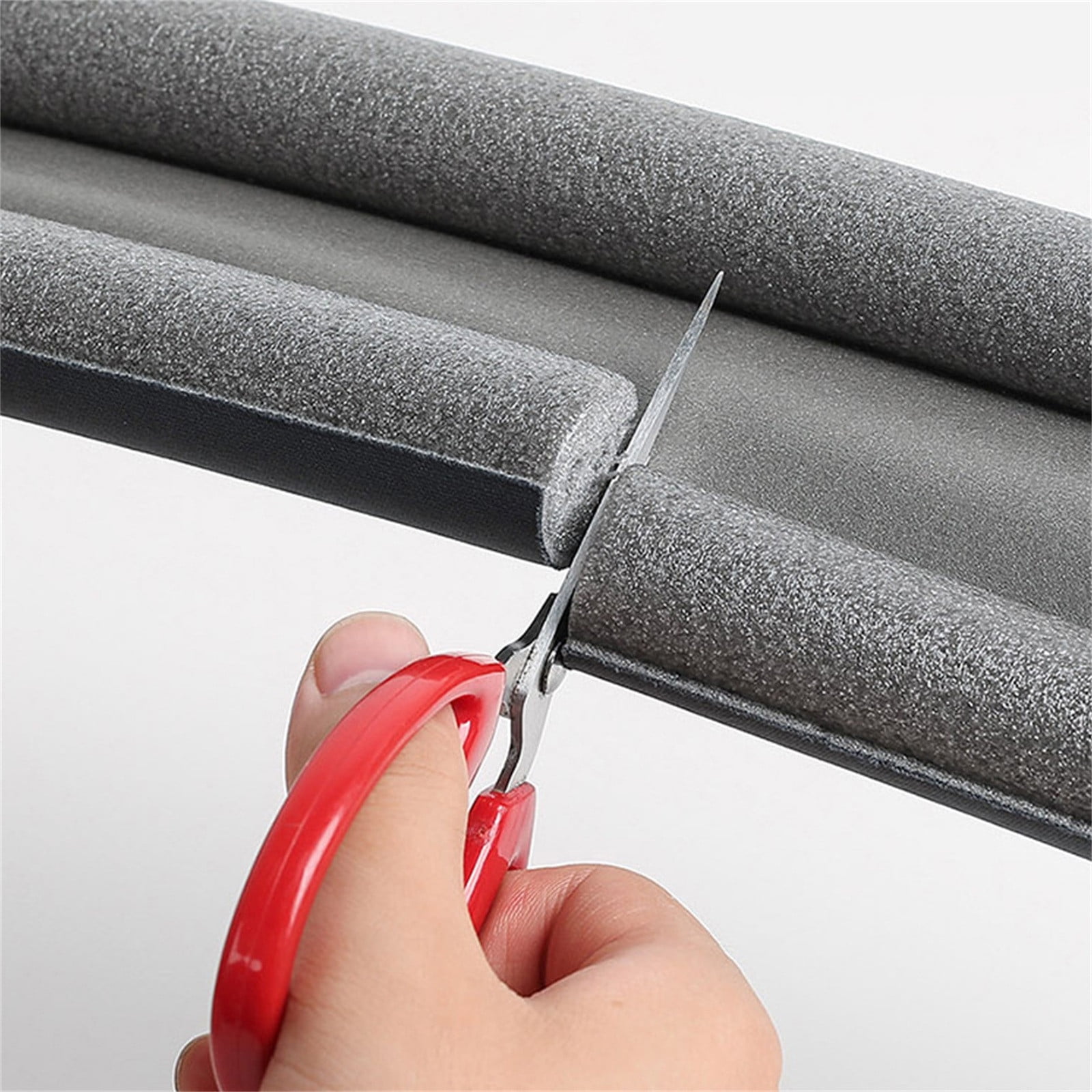 Door Noise Blocker Door Draft Stopper Under Door Sweep Weather Stripping Door Seal Guard Soundproofing 30" to 36" Adjustable Door Stopper for Bottom of Door