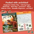 thumbnail image 2 of Peaceable Kingdom Dinosaur Sticker Activity Book, 2 of 5