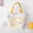 yellow, variant on Japanese Korean Travel Fashion Daily Canvas Handbag Shoulder Bag Cartoon Tote Bag Animal PINK