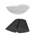 thumbnail image 2 of Tablas de equilibrio profesionales de 2 piezas para ejercicios de pilates y yoga. Gris y negro, 2 of 9