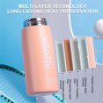 thumbnail image 4 of Copa de vacío Botella Senderismo Viaje Termal Hervidor Aislado Capas Doble Capas Tapa de acero inoxidable Bebida Taza De Café Fitness Pink kenally HA011380-04B, 4 of 7