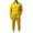 Yellow, variant on LYSMORA Men's Bomber Tracksuit Set Full Zip Jacket Drawstring Jogger Pants Outfit for Casual Walks and Light Training